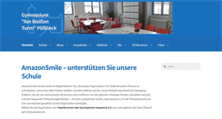 Desktop Screenshot of gymnasium-poessneck.de